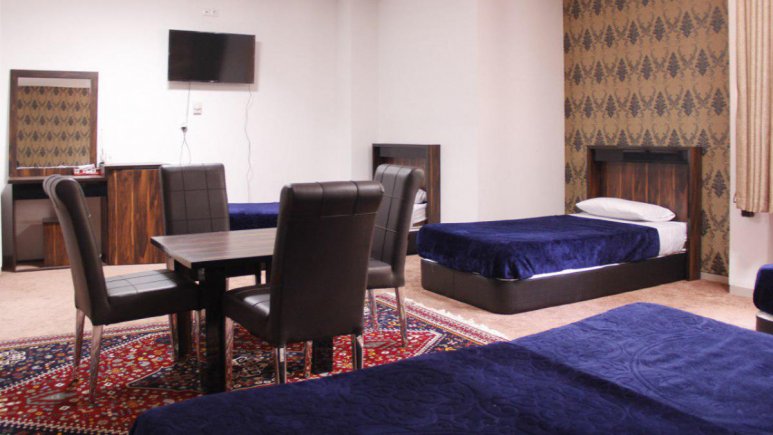 فضای داخلی اتاق ها 1 هتل امیر کبیر شیراز